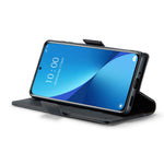 Xiaomi 12 5G / 12X 5G / 12S 5G Läderfodral CASEME 023 RFID-blockerande mobilskal med 3 kortplatser