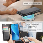 CASEME 023-læderetui til Xiaomi 12 5G / 12X 5G / 12S 5G, RFID-blokerende mobilcover med 3 kortpladser