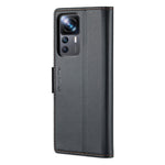 Xiaomi 12T 5G / 12T Pro 5G / Redmi K50 Ultra Läderfodral CASEME 023 RFID-blockerande mobilskal med 3 kortplatser