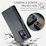 For Xiaomi 12T 5G / 12T Pro 5G / Redmi K50 Ultra Leather Case CASEME 023 RFID Blocking 3 Card Slot Mobile Cover