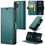 For iPhone 12 Pro Max Leather Case CASEME 023 RFID Blocking 3 Card Slot Mobile Cover