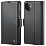 Til iPhone 11 lædercover CASEME 023 RFID-blokerende mobiltaske med 3 kortpladser