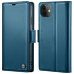 Til iPhone 11 lædercover CASEME 023 RFID-blokerende mobiltaske med 3 kortpladser