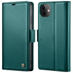 Til iPhone 11 lædercover CASEME 023 RFID-blokerende mobiltaske med 3 kortpladser