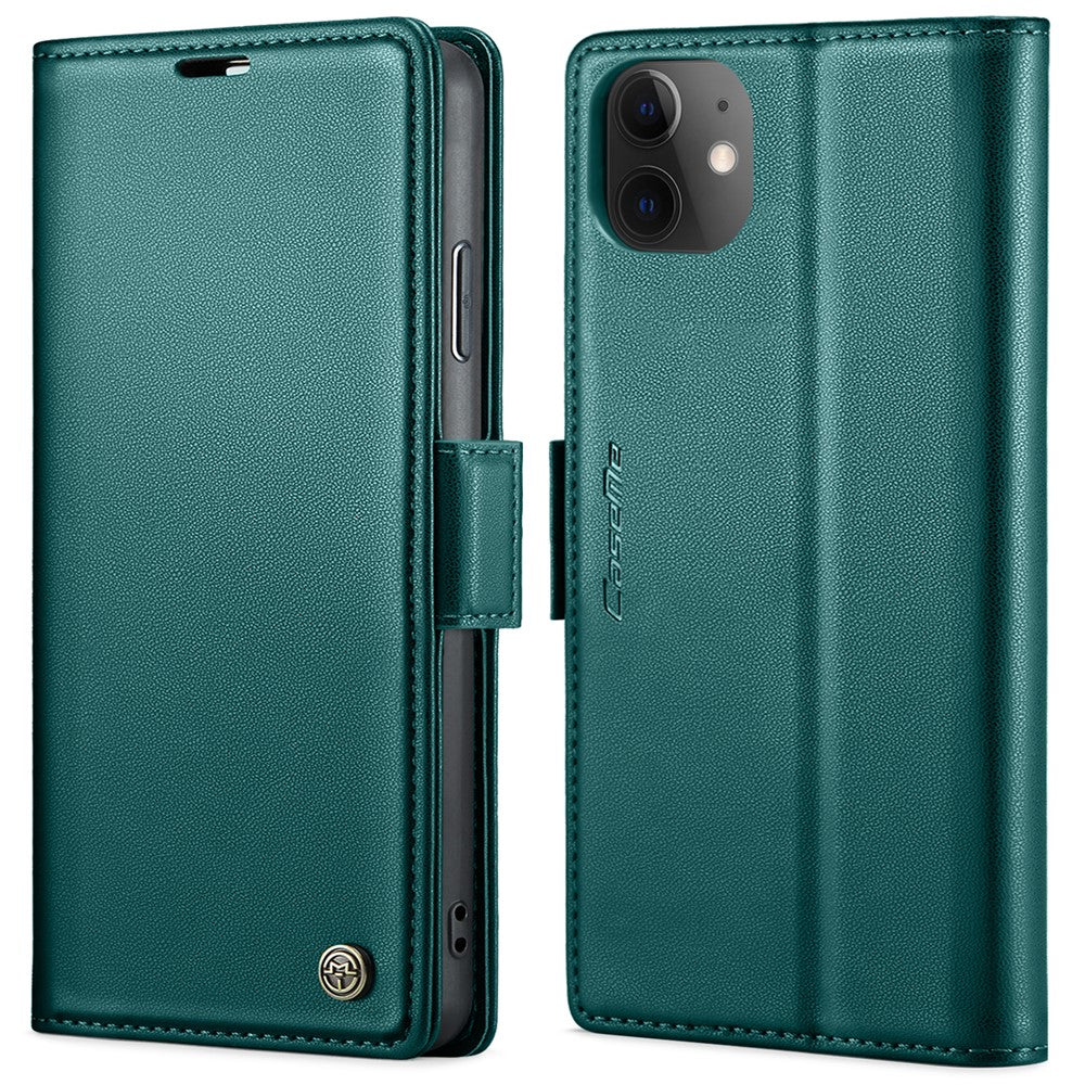 Til iPhone 11 lædercover CASEME 023 RFID-blokerende mobiltaske med 3 kortpladser