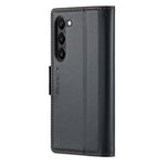 For Samsung Galaxy S23+ Leather Case CASEME 023 RFID Blocking 3 Card Slot Mobile Cover