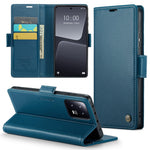 For Xiaomi 13 Leather Case CASEME 023 RFID Blocking 3 Card Slot Mobile Cover