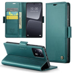 For Xiaomi 13 Leather Case CASEME 023 RFID Blocking 3 Card Slot Mobile Cover