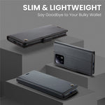 For Xiaomi 13 Pro 5G Leather Case CASEME 023 RFID Blocking 3 Card Slot Mobile Cover