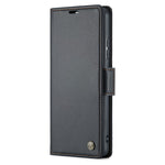 For Xiaomi 13 Pro 5G Leather Case CASEME 023 RFID Blocking 3 Card Slot Mobile Cover