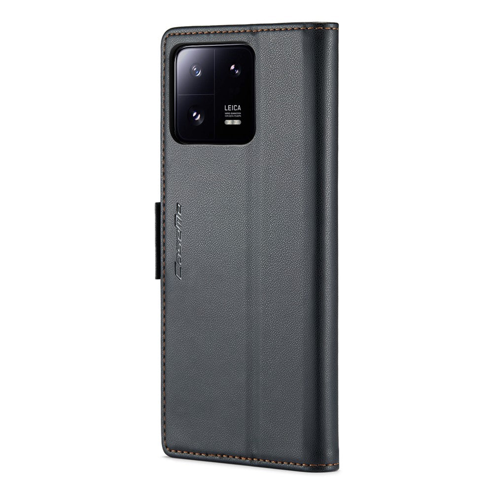 For Xiaomi 13 Pro 5G Leather Case CASEME 023 RFID Blocking 3 Card Slot Mobile Cover