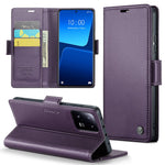 For Xiaomi 13 Pro 5G Leather Case CASEME 023 RFID Blocking 3 Card Slot Mobile Cover