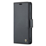Til iPhone 11 Pro Max lædercover CASEME 023 med RFID-blokerende 3-korts slot mobilt cover