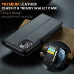 Til iPhone 11 Pro Max lædercover CASEME 023 med RFID-blokerende 3-korts slot mobilt cover