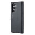 For Samsung Galaxy S23 Ultra Leather Case CASEME 023 RFID Blocking 3 Card Slot Mobile Cover