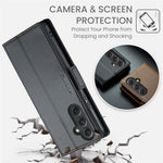 Til Samsung Galaxy A54 5G Lædercover CASEME 023 RFID-blokering 3 Kortlomme Mobilcover