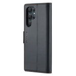 For Samsung Galaxy S22 Ultra 5G Leather Case CASEME 023 RFID Blocking 3 Card Slot Mobile Cover