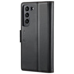 For Samsung Galaxy S22 5G Leather Case CASEME 023 RFID Blocking 3 Card Slot Mobile Cover
