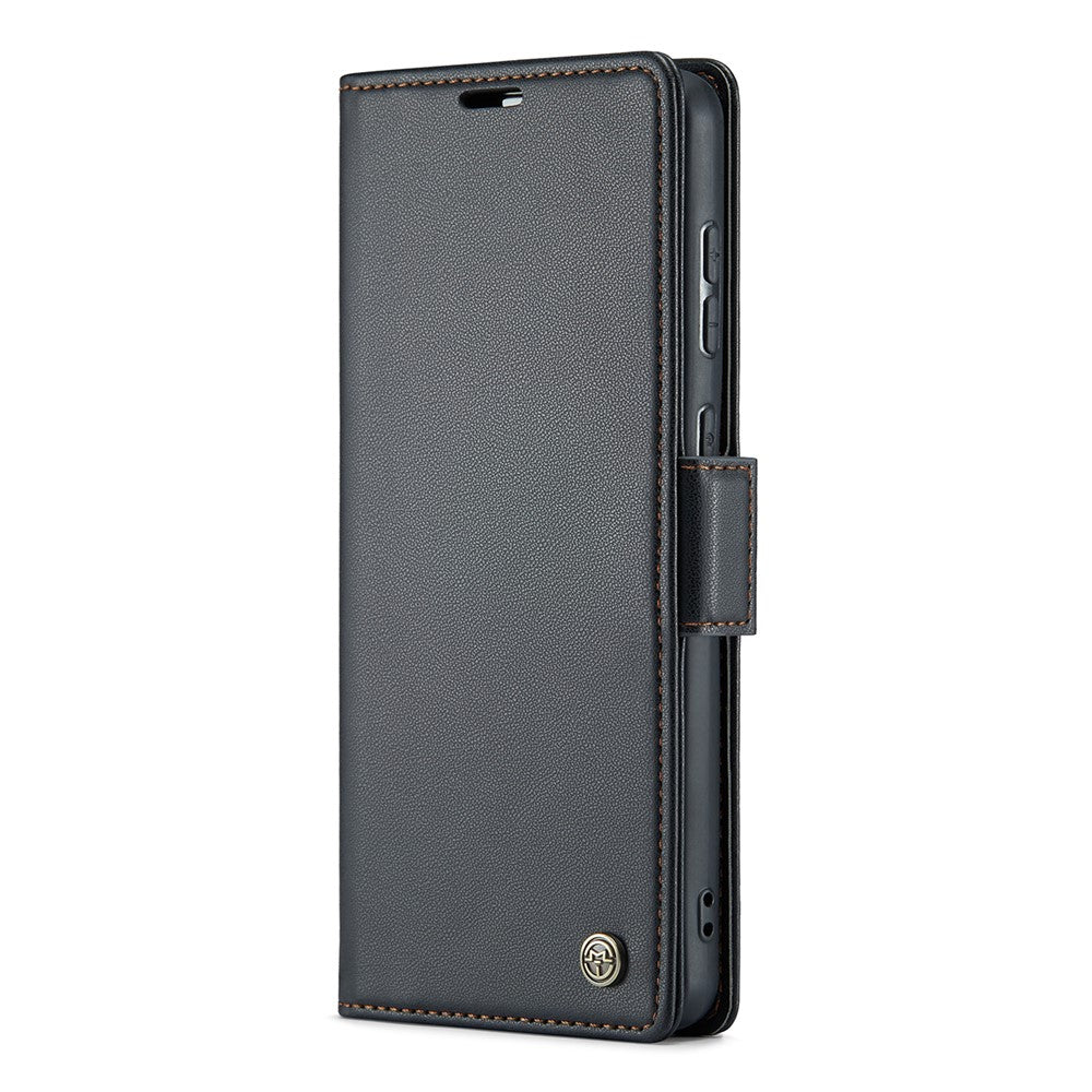 For Samsung Galaxy A73 5G Leather Case CASEME 023 RFID Blocking 3 Card Slot Mobile Cover