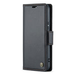 Læderetui til Samsung Galaxy S22+ 5G CASEME 023 RFID-blokerende mobilcover med 3 kortpladser
