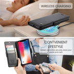 Til iPhone XS Max Lædercover CASEME 023 RFID-blokerende mobilcover med 3 kortlommer