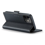 For iPhone 12 / 12 Pro Leather Case CASEME 023 RFID Blocking 3 Card Slot Mobile Cover