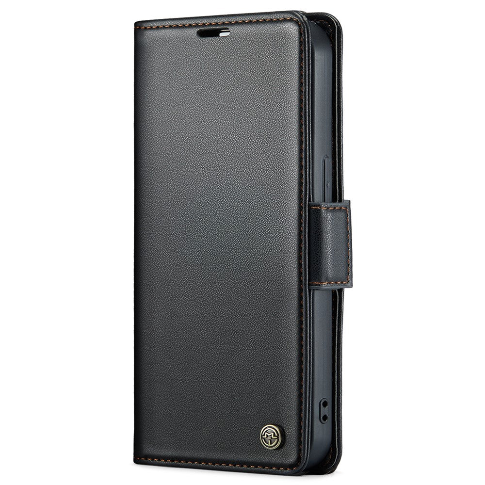 For iPhone 13 Leather Case CASEME 023 RFID Blocking 3 Card Slot Mobile Cover