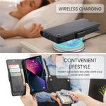 For iPhone 13 Leather Case CASEME 023 RFID Blocking 3 Card Slot Mobile Cover