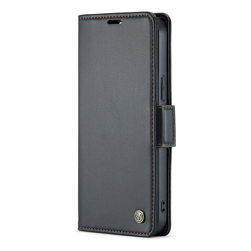 For iPhone 13 Pro Leather Case CASEME 023 RFID Blocking 3 Card Slot Mobile Cover