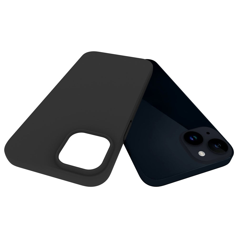 Smartphone-cover til iPhone 15, Faldbestandigt TPU-telefoncover, Mat Bagcover til mobiltelefon