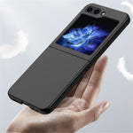 Skin-touch Phone Case for Samsung Galaxy Z Flip5 5G Hinge Protection Hard PC Phone Cover