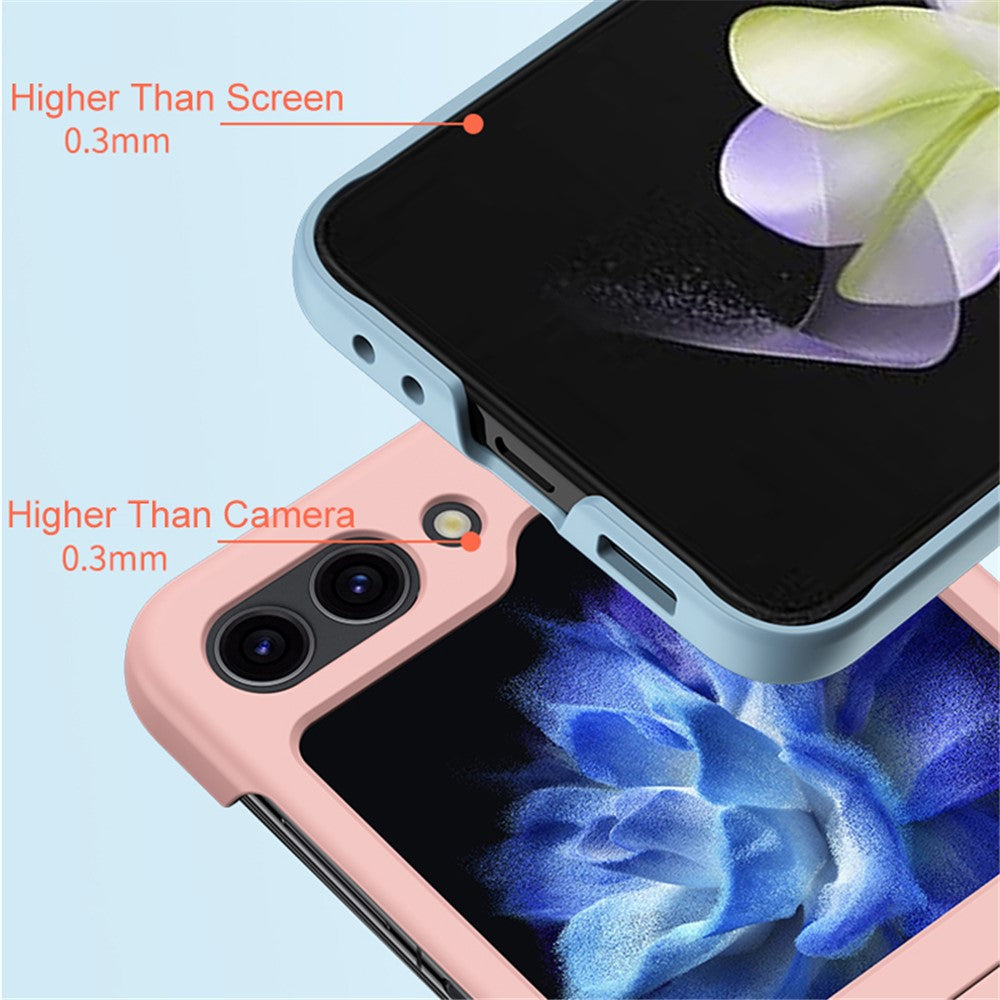 Skin-touch Phone Case for Samsung Galaxy Z Flip5 5G Hinge Protection Hard PC Phone Cover