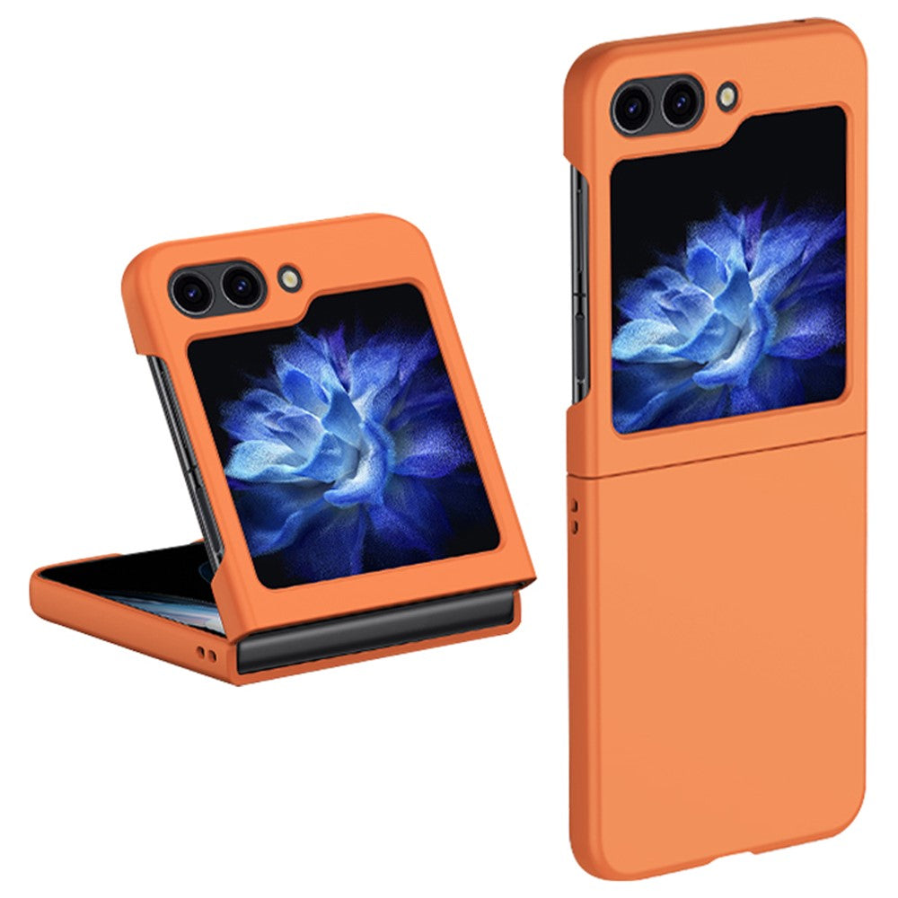 Skin-touch Phone Case for Samsung Galaxy Z Flip5 5G Hinge Protection Hard PC Phone Cover