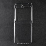 For Samsung Galaxy Z Flip5 5G Transparent Back Shell Phone Case Drop Resistant Hard PC Phone Cover