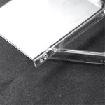 For Samsung Galaxy Z Flip5 5G Transparent Back Shell Phone Case Drop Resistant Hard PC Phone Cover