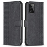 Samsung Galaxy A41 (Global Version) Tryckmönster Fodral Stativ Plånbok Magnetspänne mobilskal