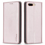 BINFEN COLOR BF18 For iPhone 8 Plus / 7 Plus / 6 Plus / 6s Plus Leather Cover Card Slot Stand Phone Case