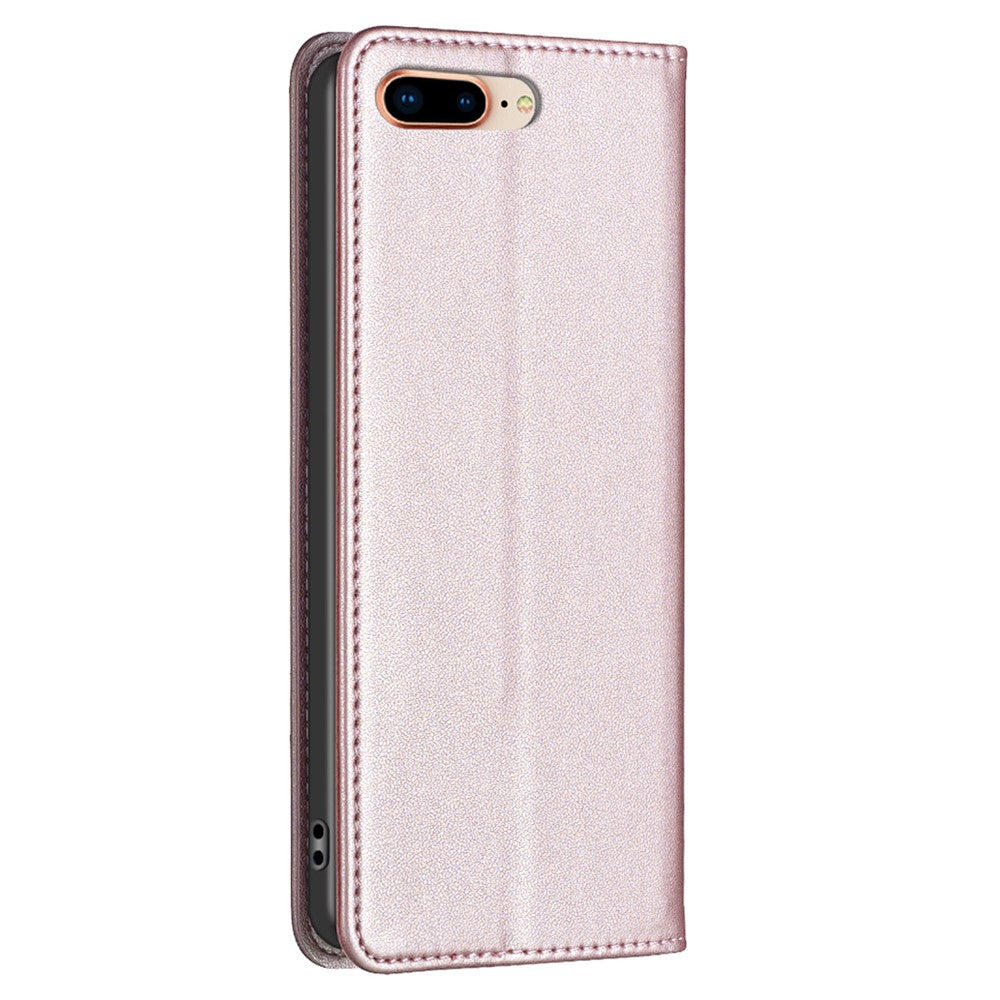 BINFEN COLOR BF18 For iPhone 8 Plus / 7 Plus / 6 Plus / 6s Plus Leather Cover Card Slot Stand Phone Case