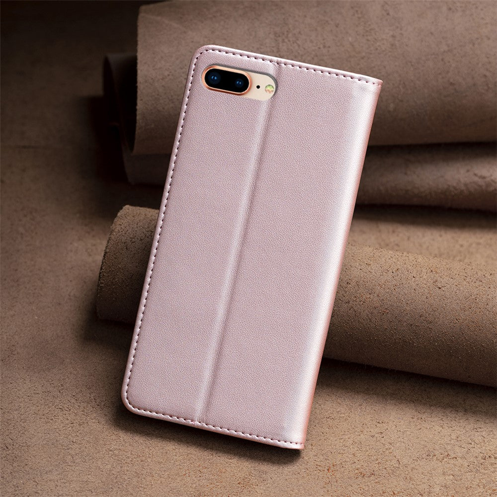 BINFEN COLOR BF18 For iPhone 8 Plus / 7 Plus / 6 Plus / 6s Plus Leather Cover Card Slot Stand Phone Case
