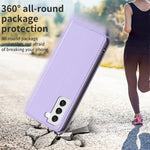 BINFEN COLOR BF18 För Samsung Galaxy S21+ 5G PU-läderfodral Korthållare Flipstativ Magnetiskt mobilskal