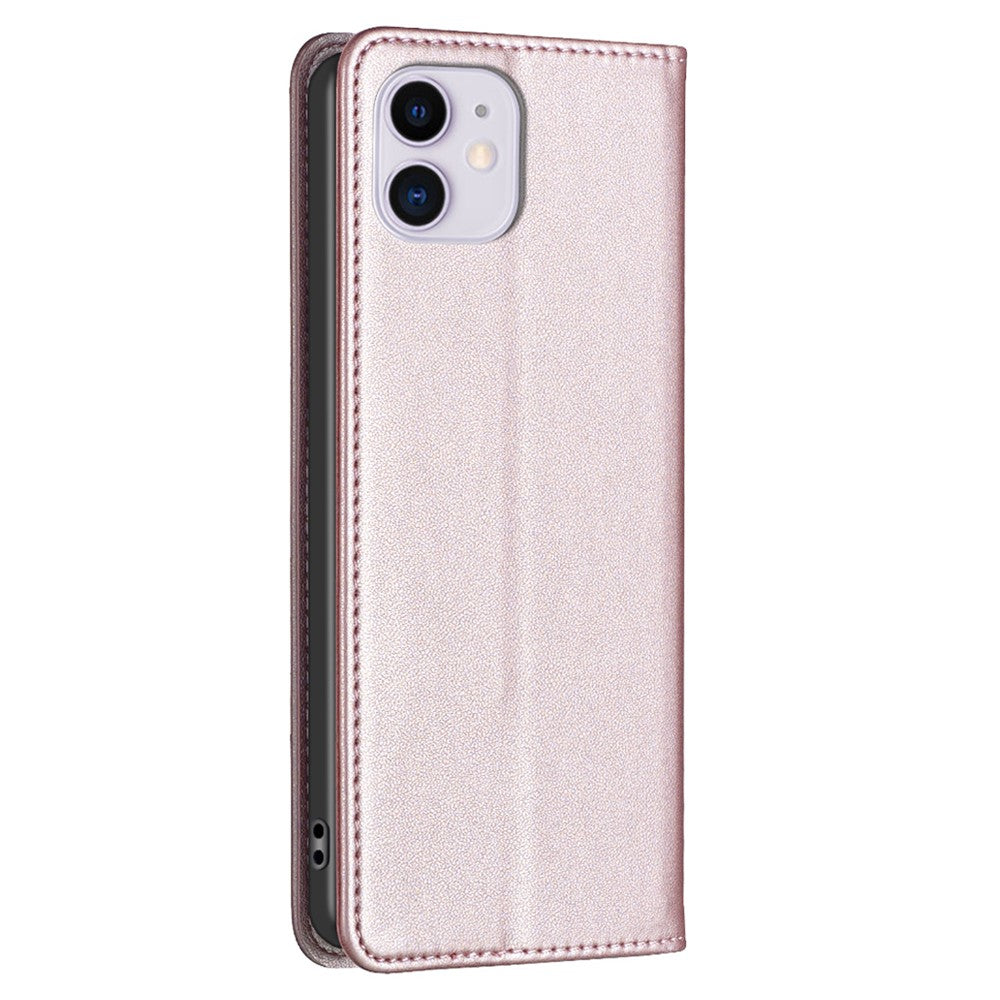 BINFEN COLOR BF18 For iPhone 11 PU Leather Drop-proof Stand Cover Card Holder Phone Case