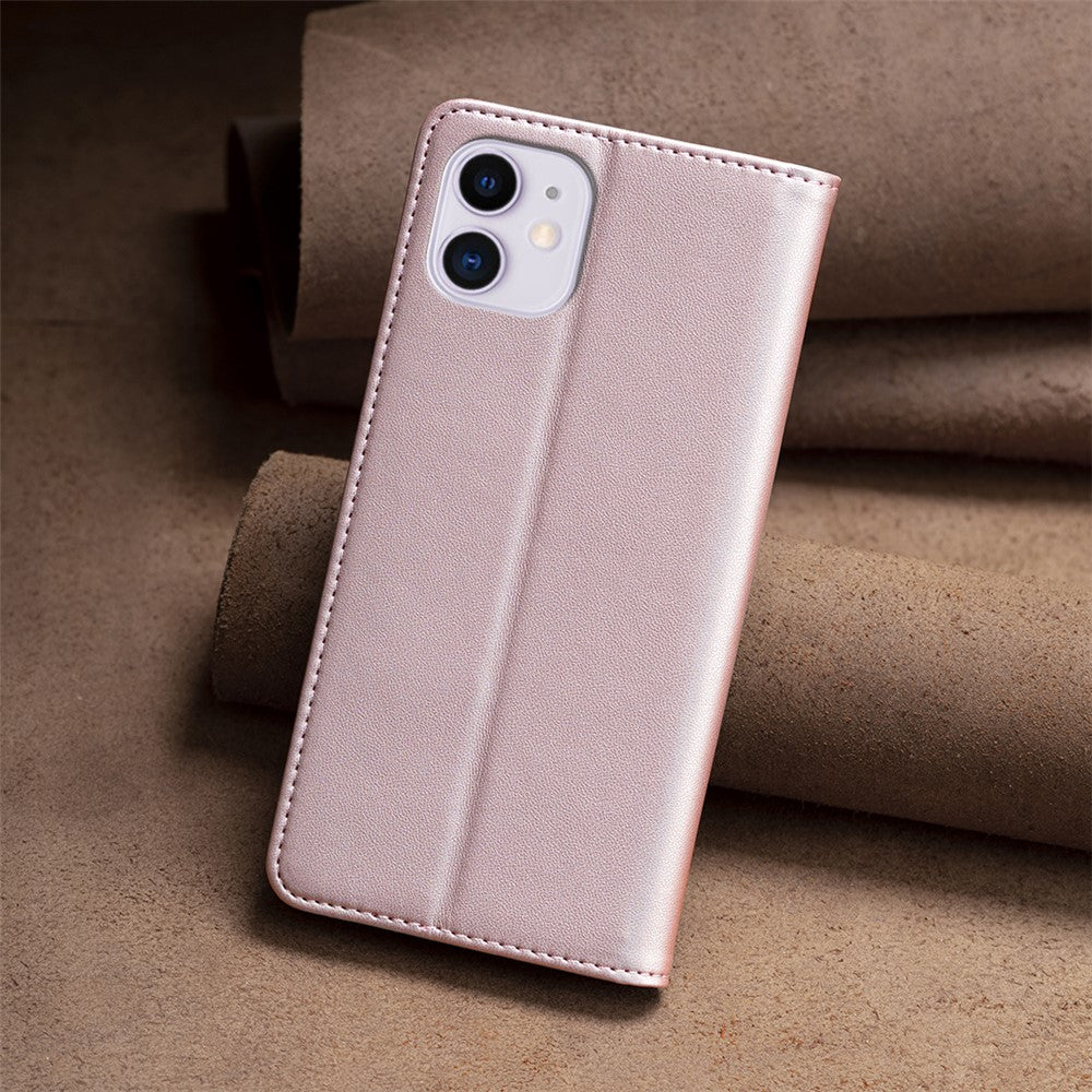 BINFEN COLOR BF18 For iPhone 11 PU Leather Drop-proof Stand Cover Card Holder Phone Case