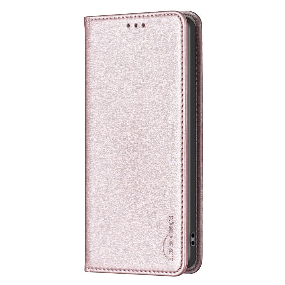 BINFEN COLOR BF18 For iPhone 11 PU Leather Drop-proof Stand Cover Card Holder Phone Case