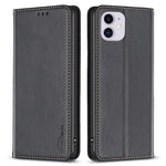 BINFEN COLOR BF18 For iPhone 11 PU Leather Drop-proof Stand Cover Card Holder Phone Case