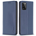 BINFEN COLOR BF18 Telefonlædercover til Samsung Galaxy A41 (Global Version) med Kortholder og Standerfunktion