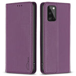 BINFEN COLOR BF18 Telefonlædercover til Samsung Galaxy A41 (Global Version) med Kortholder og Standerfunktion