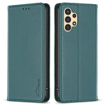 BINFEN COLOR BF18 til Samsung Galaxy A33 5G PU Læder Folio Cover, Kortlomme, Stativ Telefoncover