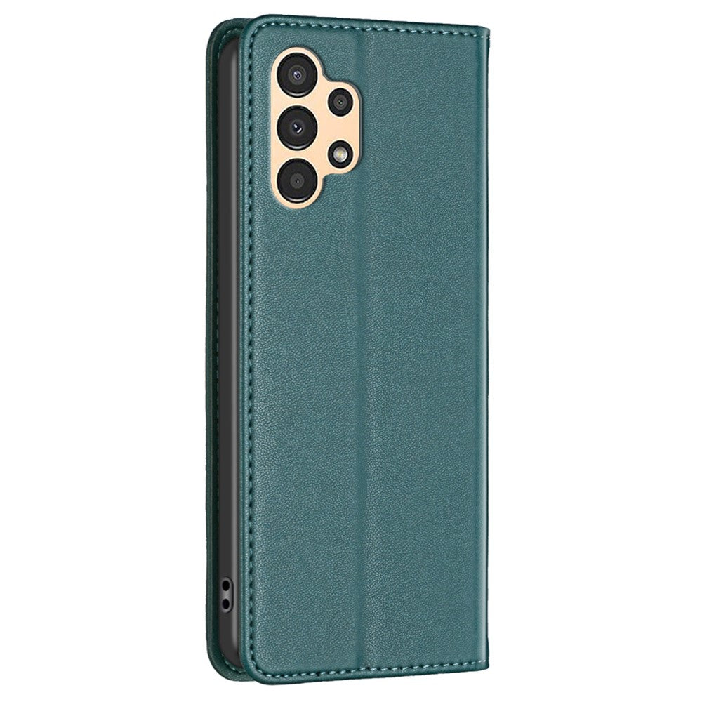 BINFEN COLOR BF18 til Samsung Galaxy A33 5G PU Læder Folio Cover, Kortlomme, Stativ Telefoncover