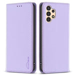BINFEN COLOR BF18 PU-lædercover til Samsung Galaxy A33 5G med kortholder og stativ