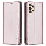 BINFEN COLOR BF18 til Samsung Galaxy A33 5G PU Læder Folio Cover, Kortlomme, Stativ Telefoncover